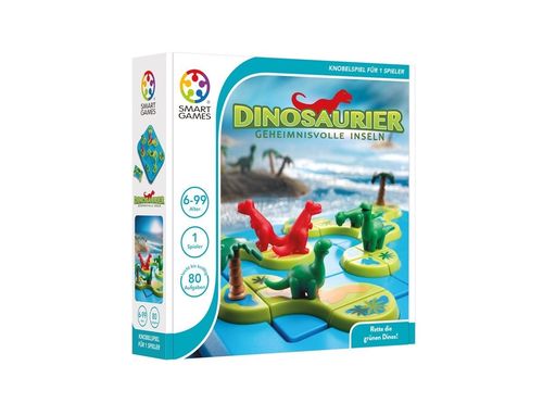Smart Games SG 282 Dinosaurier - Geheimnisvolle Inseln Brettspiel 1 Spieler