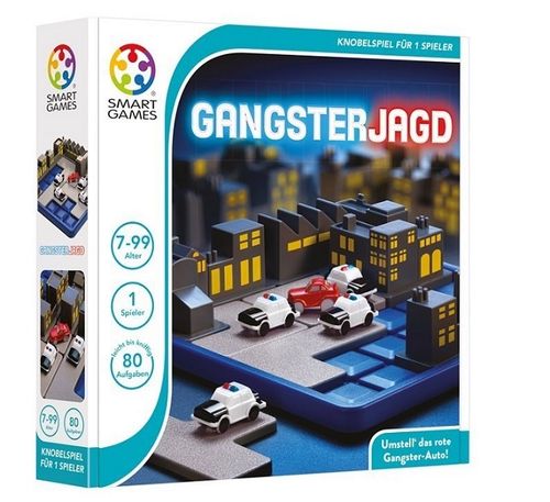 Smart Games SG 250 Gangster Jagd Brettspiel 1 Spieler