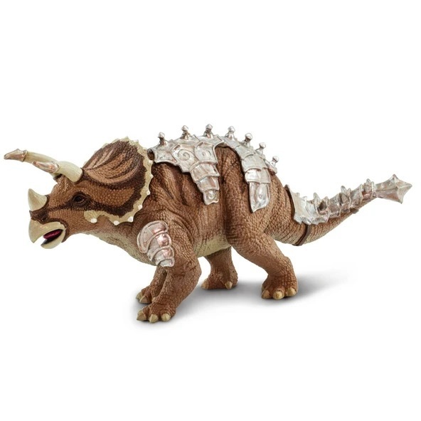 Safari Ltd 100733 gepanzerter Triceratops 20 cm Serie Mythologie Neuheit 2021 