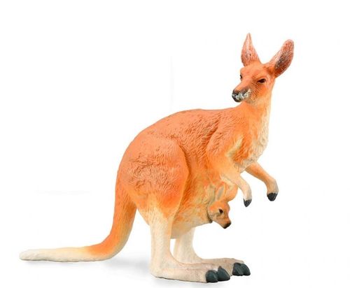 Collecta 88921 red giant kangaroo 12 cm wild animals