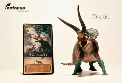 Eofauna FIG 006B Triceratops "Cryptic" 20 cm Welt der Dinosaurier