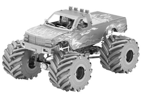 Metal Earth 1216 Monster Truck 3D-Metall-Bausatz original Metal Earth