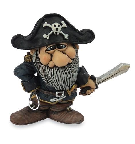 Les Alpes 015 81701 Pirate Peter Blood with sword 9.5 cm synthetic resin decoration figure series Pi