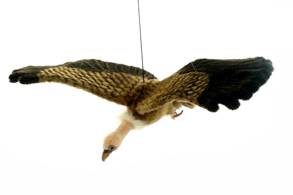 Hansa Toy 5787 vulture in flight 95 cm cuddly toy soft toy plush toy