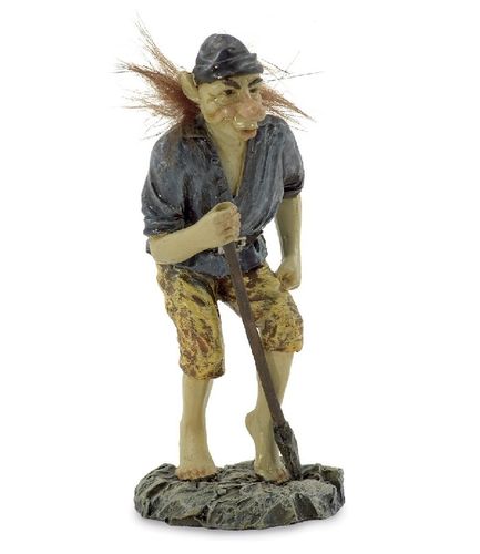 Les Alpes 025 30214 Troll Nimrod 13,5 cm Kunstharz Funny Dekofigur Serie Troll