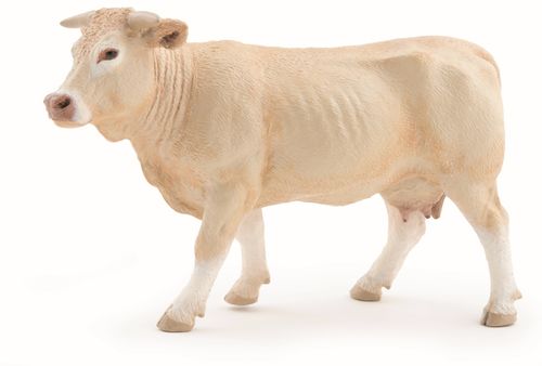 Papo 51185 Blonde d'Aquitaine cattle 11 cm farm animals