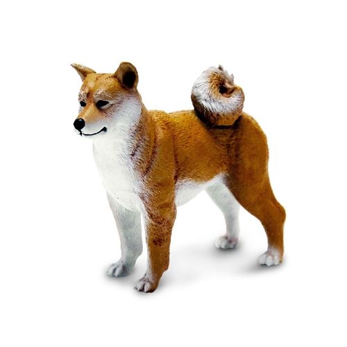 Safari Ltd 100596 Shiba Inu 6 cm Serie Hunde und Katzen