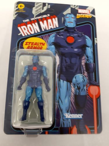 Iron Man Blue 9 cm Marvel Legends Hasbro F2668
