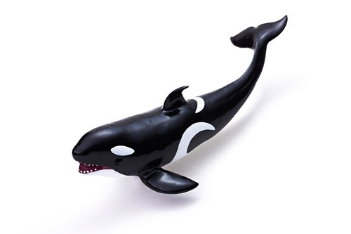 Recur RC16044S Orca Killer Whale 40 cm soft water world
