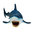 Recur R9181S Weißer Hai 25 cm weich Wasserwelt