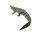 Recur R8131W Alligator 50 cm weich Wildtiere