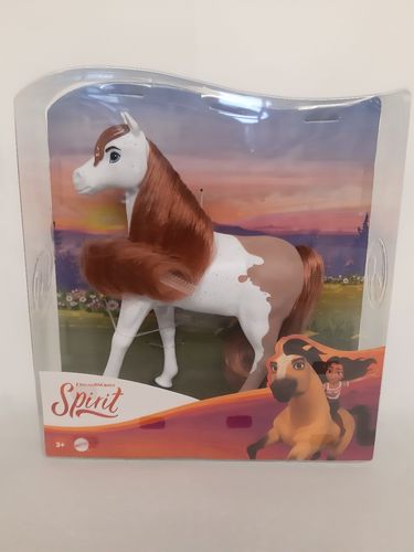 Spirit Pferd weiß-grau 20 cm Untamed Spielfigur HHL09